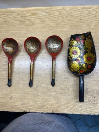Cucharas antiguas 8uni