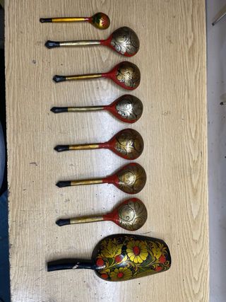 Cucharas antiguas 8uni