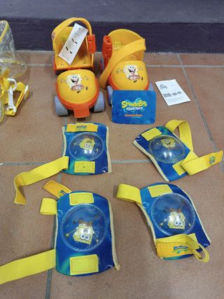 Patines infantiles Bob esponja