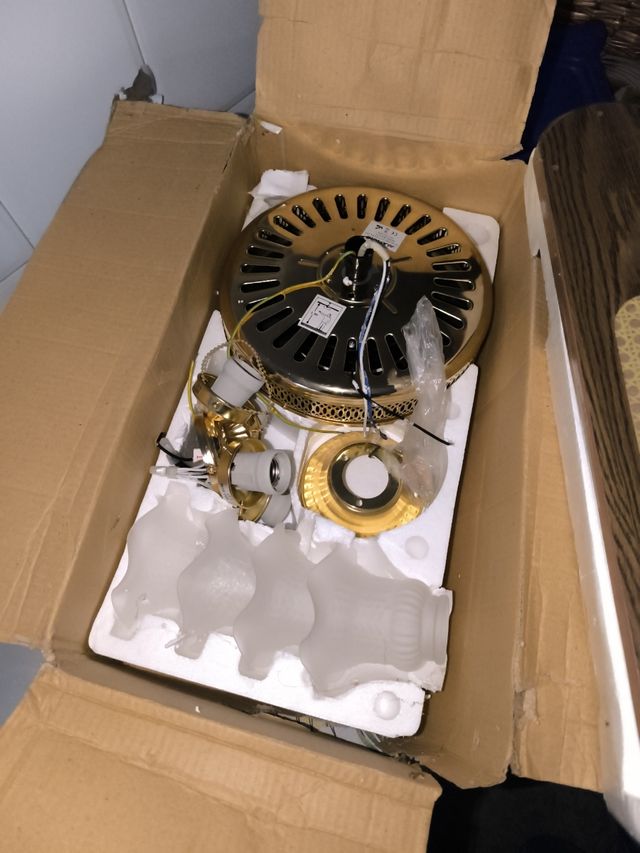 Ventilador techo decorativo