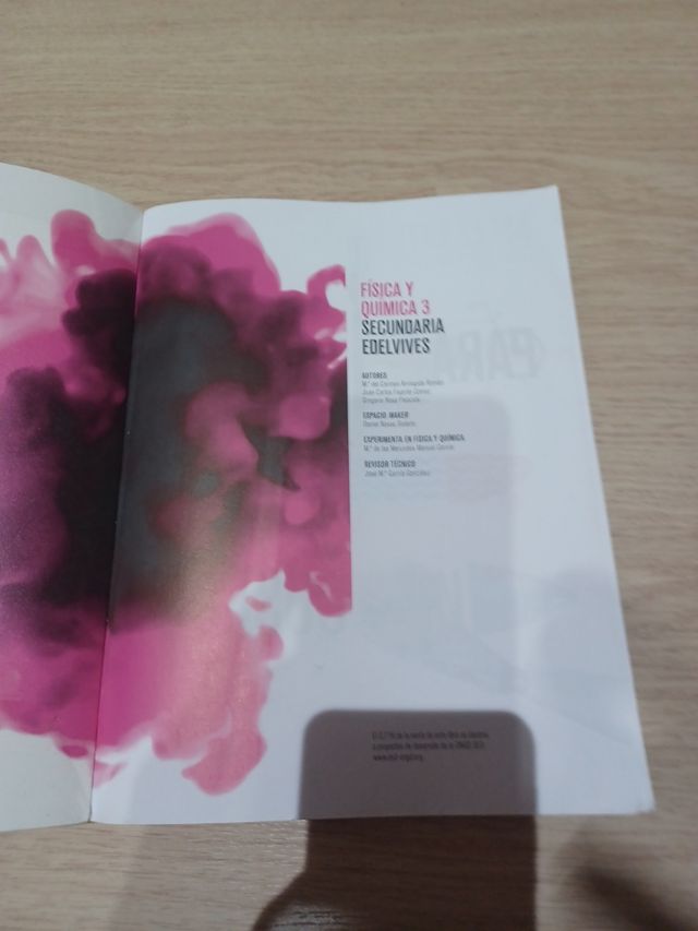 Proyecto: Para que las cosas ocurran - Física y Química 3