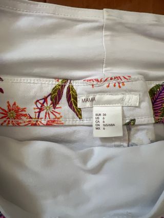 2 Pantalones cortos premamá