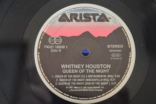 Whitney Houston. Queen of the night. 1993.