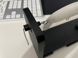 señuelo pesca epoxi barnizar pintar