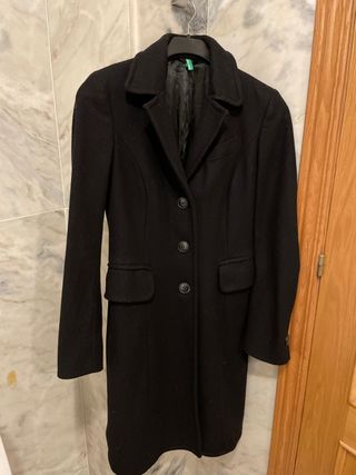 Abrigo de lana de Benetton