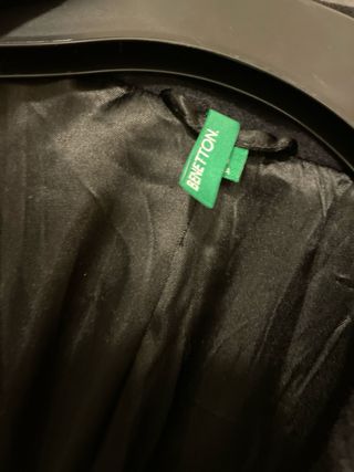 Abrigo de lana de Benetton