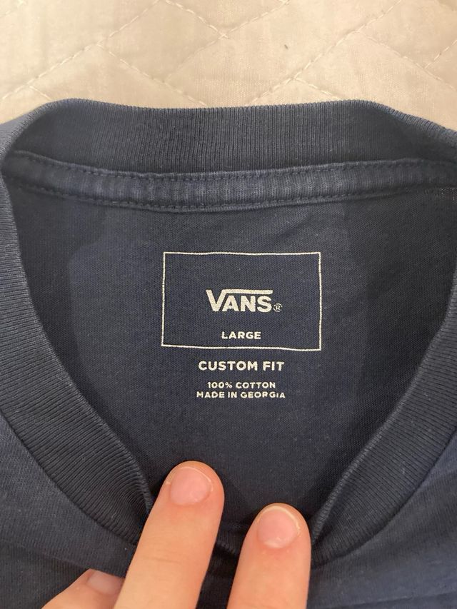 Camiseta Vans Azul Marino