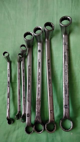 Lote llaves estrella acodada