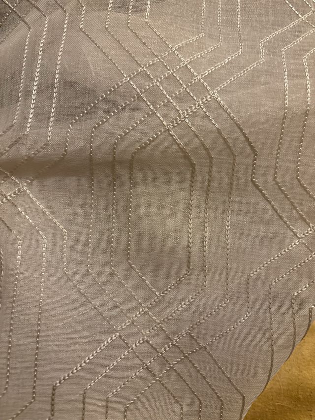 Coppia   di Tende a vetro  beige  54 x 245 cm