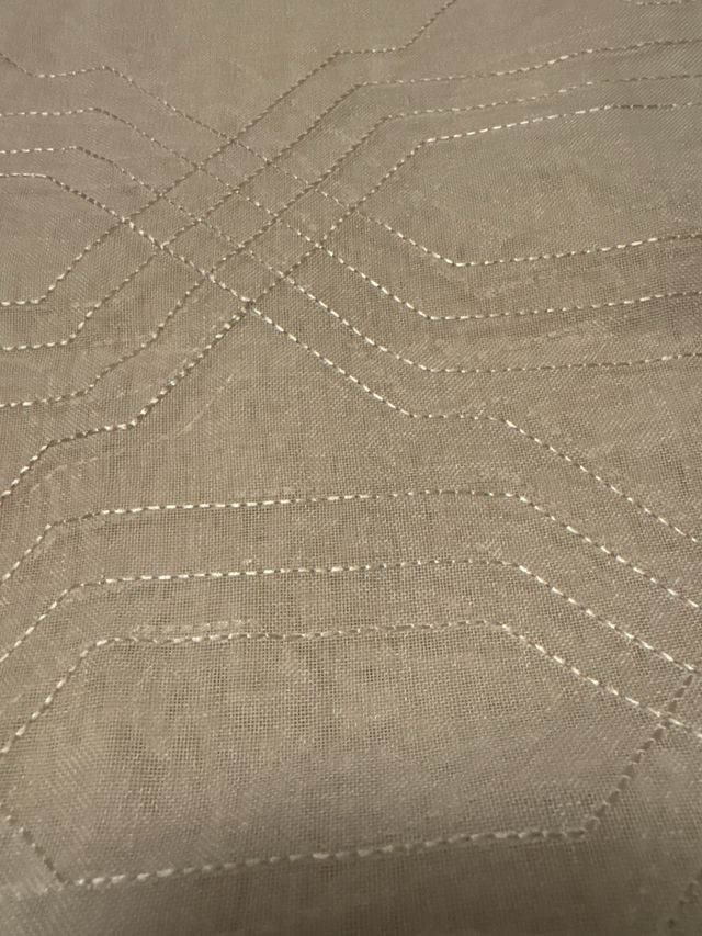 Coppia   di Tende a vetro  beige  54 x 245 cm