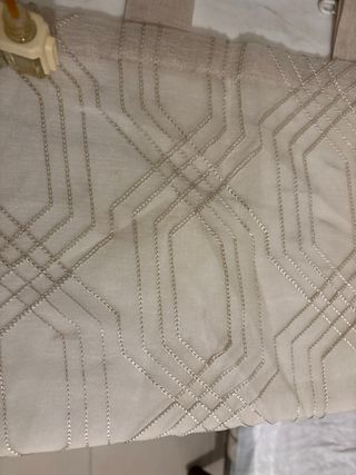 Coppia di Tende a vetro beige 54 x 245 cm