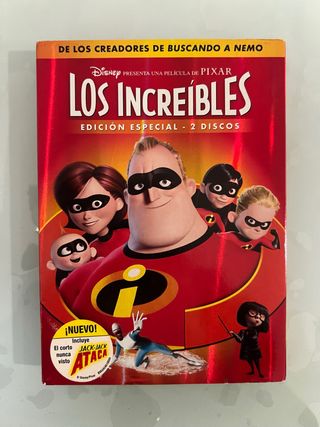 DVD LOS INCREIBLES ED.2 discos