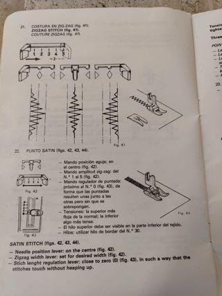 Maquina de coser Singer años 70 profesional