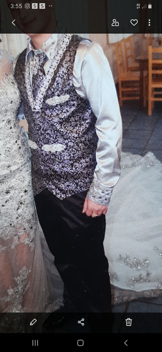 Abito da sposa in 5 pezzi