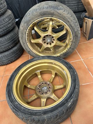 3 Llantas Subaru 17” Marca excel