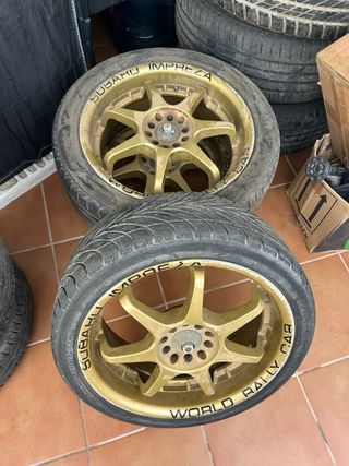 3 Llantas Subaru 17” Marca excel