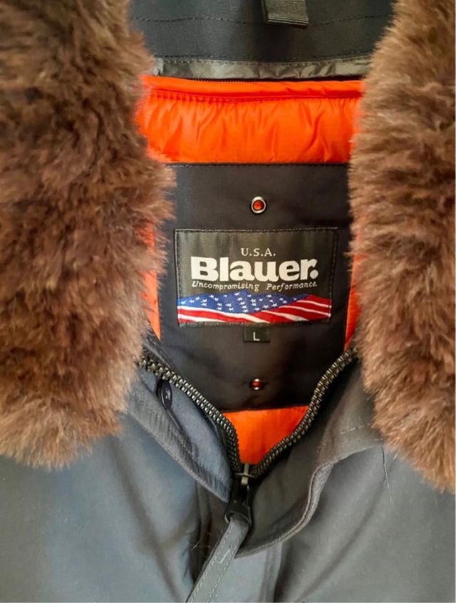 Bomber Blauer talla L