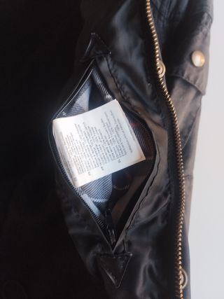 Barbour internacional mujer en color negro