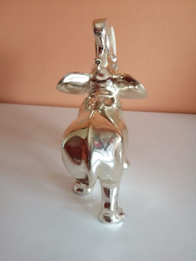 Elefantino laminato argento