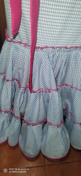 Falda flamenca 38-42 y pantalón niñ@ 4-6