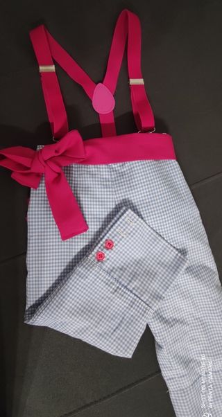Falda flamenca 38-42 y pantalón niñ@ 4-6
