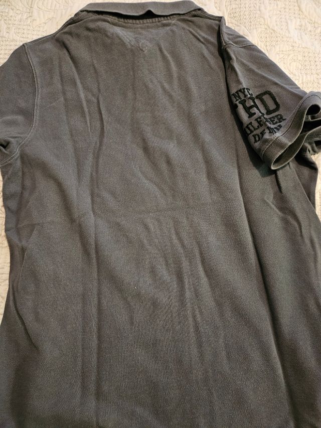 Polo Hilfiger Denim Talla M Gris