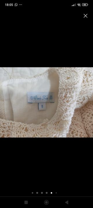 Vestido de comunión