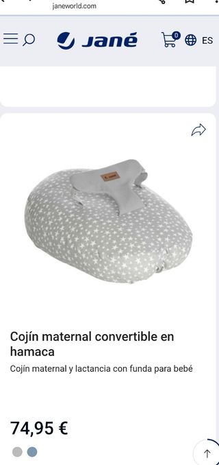 BAJADA DE PRECIO!! Cojín maternal convertible Jané
