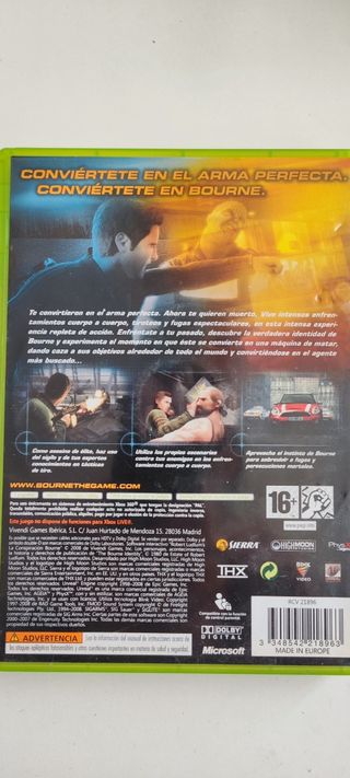 Conspiración Bourne Xbox 360