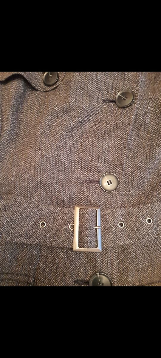 Cappotto in gabardine di ispirazione retrò Zero Vintage