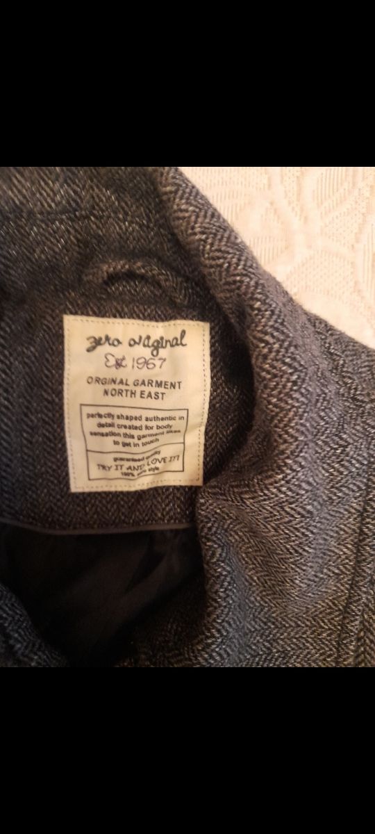 Cappotto in gabardine di ispirazione retrò Zero Vintage