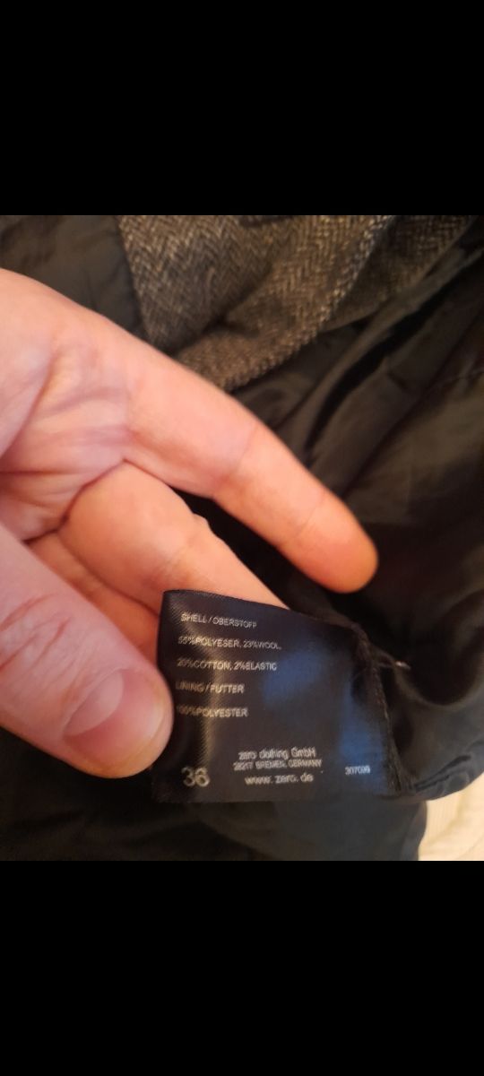 Cappotto in gabardine di ispirazione retrò Zero Vintage