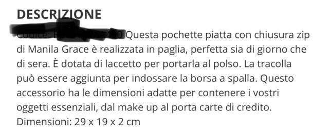 Pochette Manila Grace