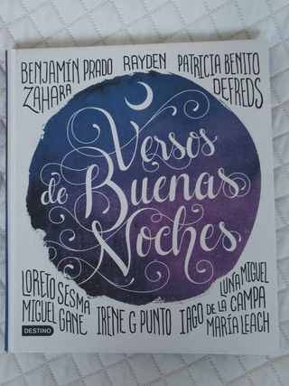 Versos de buenas noches.