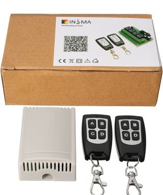 Mando distancia y receptor puerta garaje