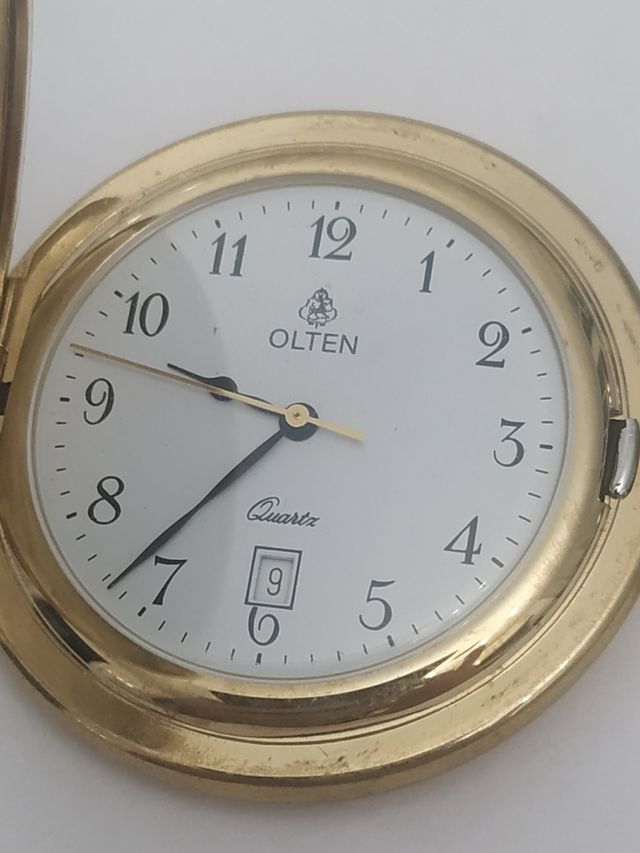 Reloj bolsillo chapado OLTEN