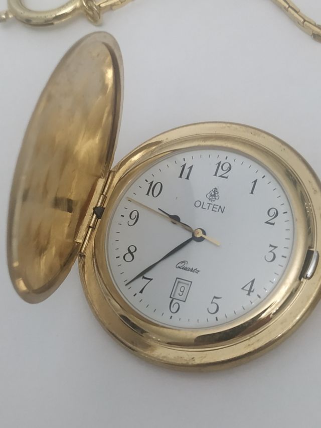 Reloj bolsillo chapado OLTEN