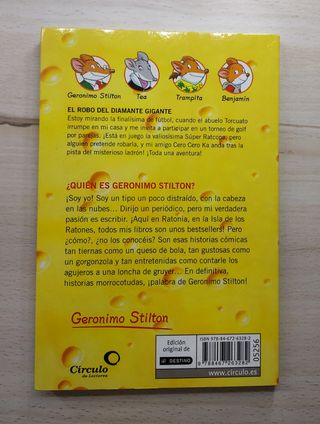 Libro infantil de Gerónimo Stilton 