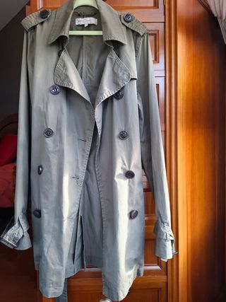 Gabardina Trench Green Coast talla S