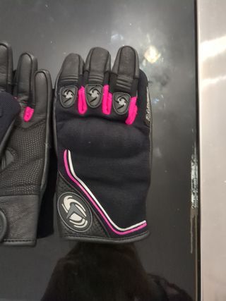 Guantes de moto de mujer