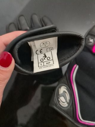 Guantes de moto de mujer