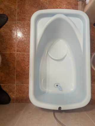 Bañera y cambiador bebé