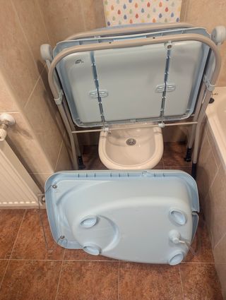 Bañera y cambiador bebé