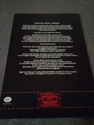 Quaderni anni 80 Levi's 