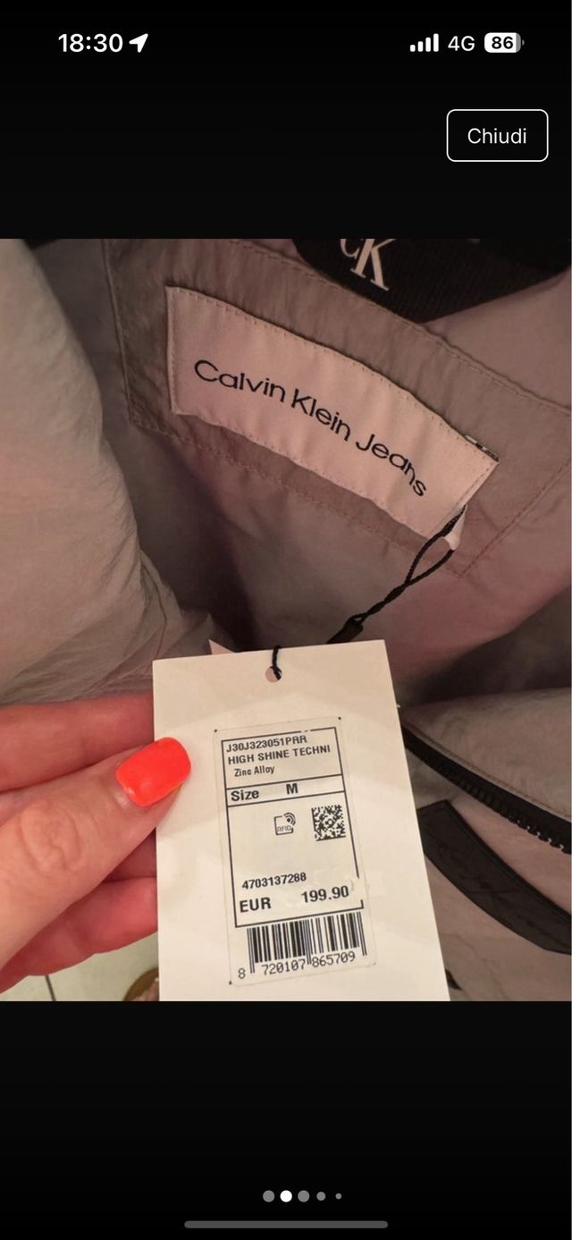 Kalvin Klein Uomo M giubbotto