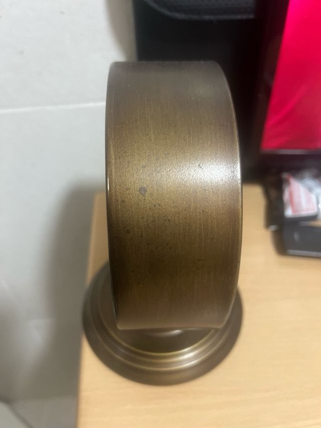 Reloj de sobremesa de latón