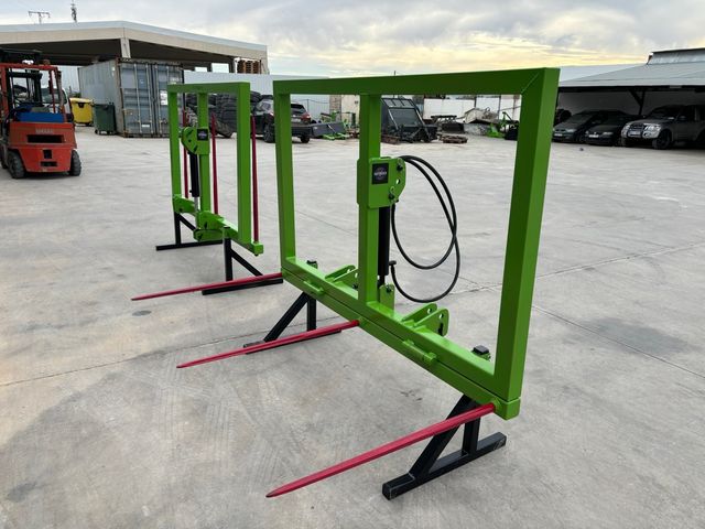 Pincho hidraulico pacas fardos rollos paquetones