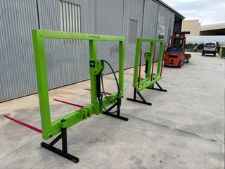 Pincho hidraulico pacas fardos rollos paquetones