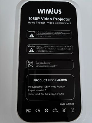 Proyector Wimius