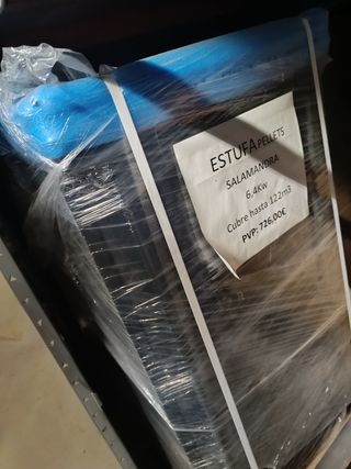 Estufa de pellets 6,4 kW